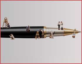 branded pen